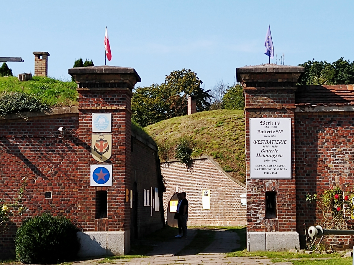 Sehenswürdigkeit "Fort Zachodni w Świnoujściu" (Westbatterie, Museum)